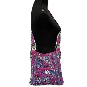 Vera Bradley Hipster BOYSENBERRY Purple Retired Crossbody Purse or Shoulder Bag